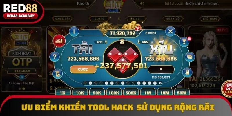 Ưu điểm khiến tool hack sử dụng rộng rãi